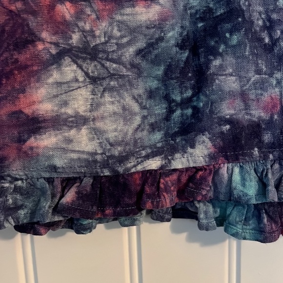 Anthropologie 
 C & C California linen blend Tye dye top - Picture 2 of 7